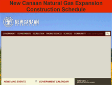 Tablet Screenshot of newcanaan.info